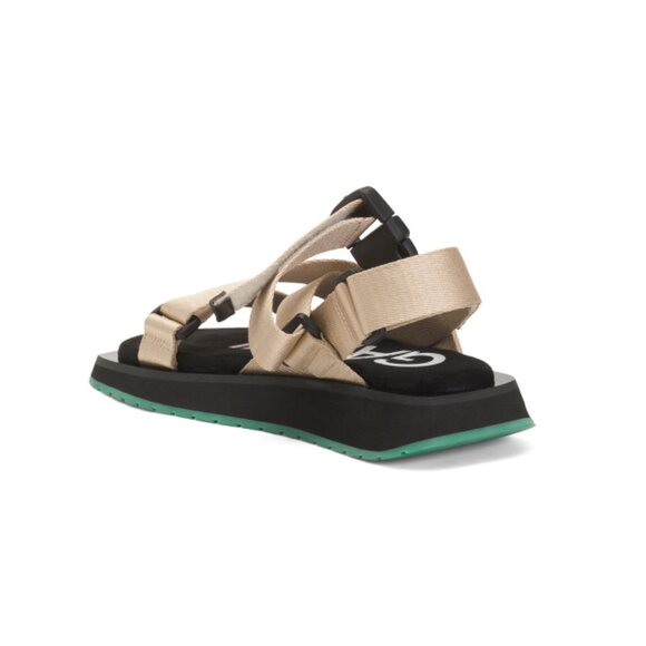 GANNI Black Made In Portugal Knots Flat Sandals - Picture 2 of 2